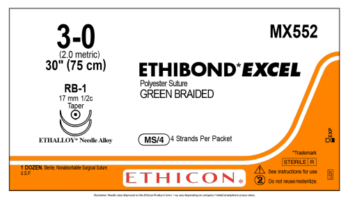 ETHIBOND EXCEL® Polyester Suture