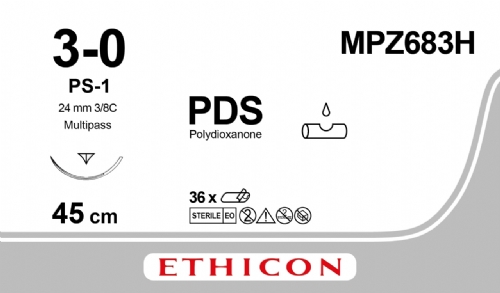 PDS II (polydioxanone) Suture