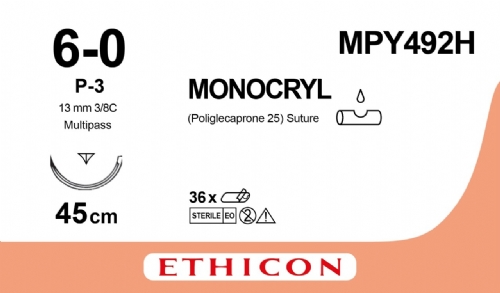 MONOCRYL (poliglecaprone 25) Suture