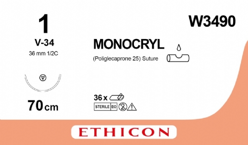 MONOCRYL (poliglecaprone 25) Suture