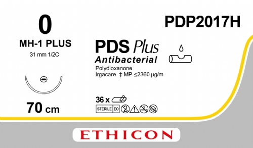 PDS Plus Antibacterial (polydioxanone) Suture