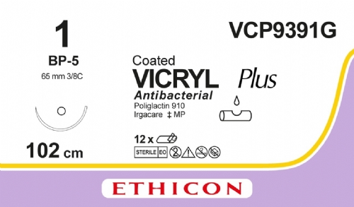 COATED VICRYL Plus Antibacterial (polyglactin 910) Suture