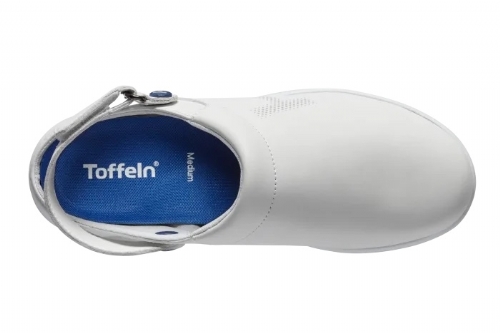 Toffeln UltraLite Washable Clog - White<br/>Size: 12<br/>Colour: White