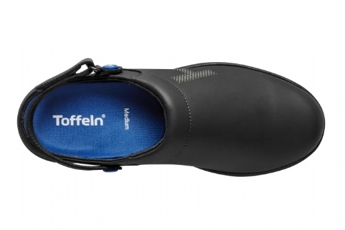 Toffeln UltraLite Washable Clog - Black